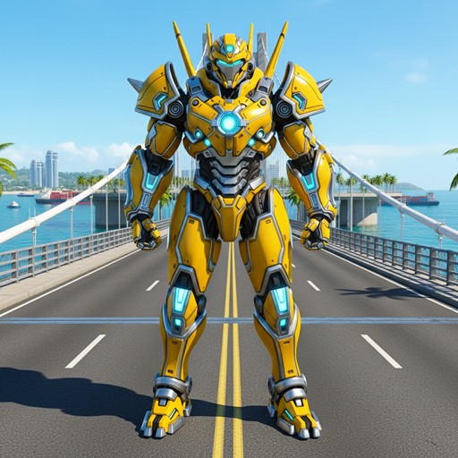 Robot Crime Miami World