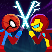 Stickman War: SuperHero Fight İndirin ve PC'de