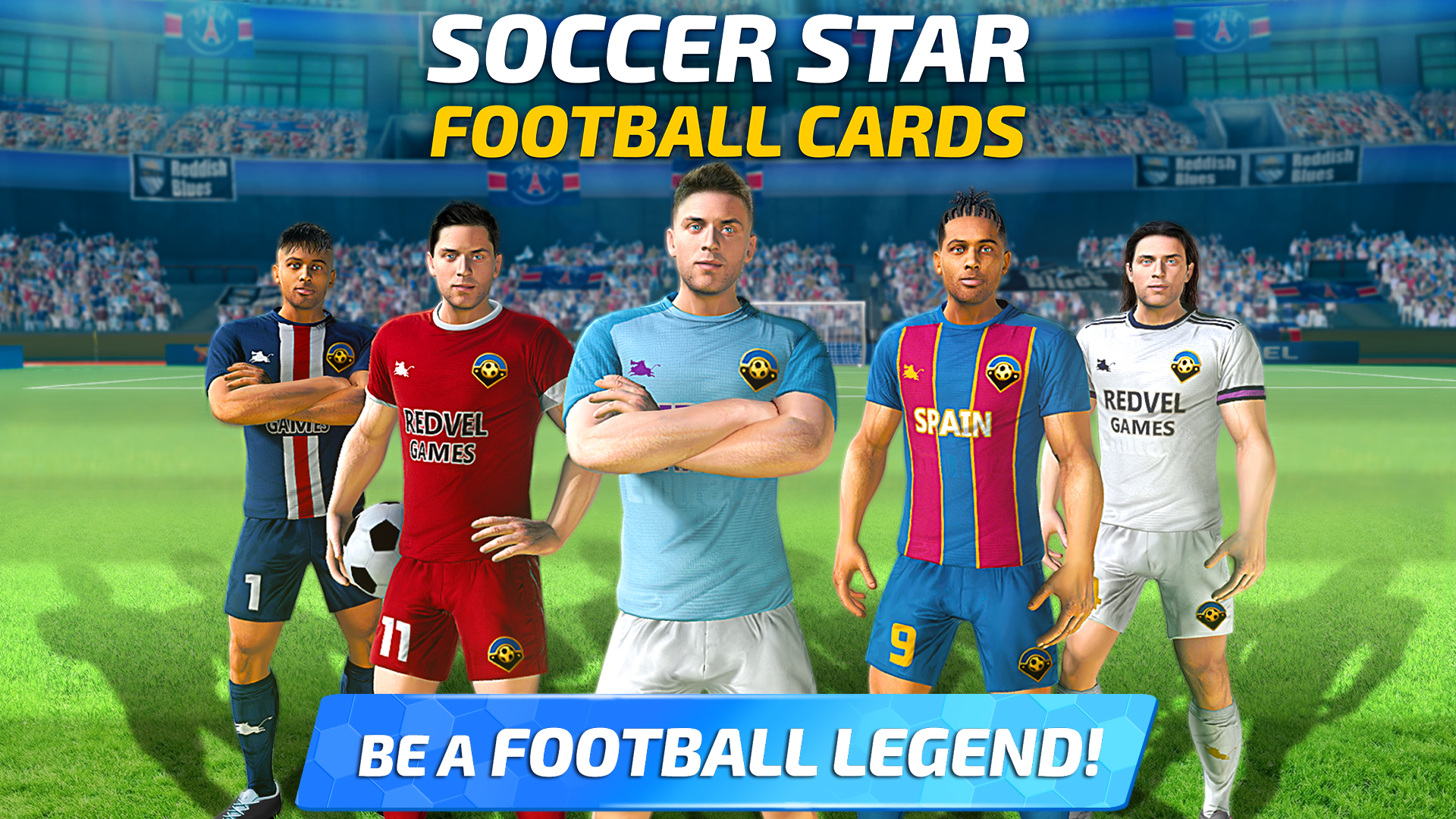 Скачайте и играйте в Soccer Star 22 Super Football на ПК или Mac (Эмулятор)