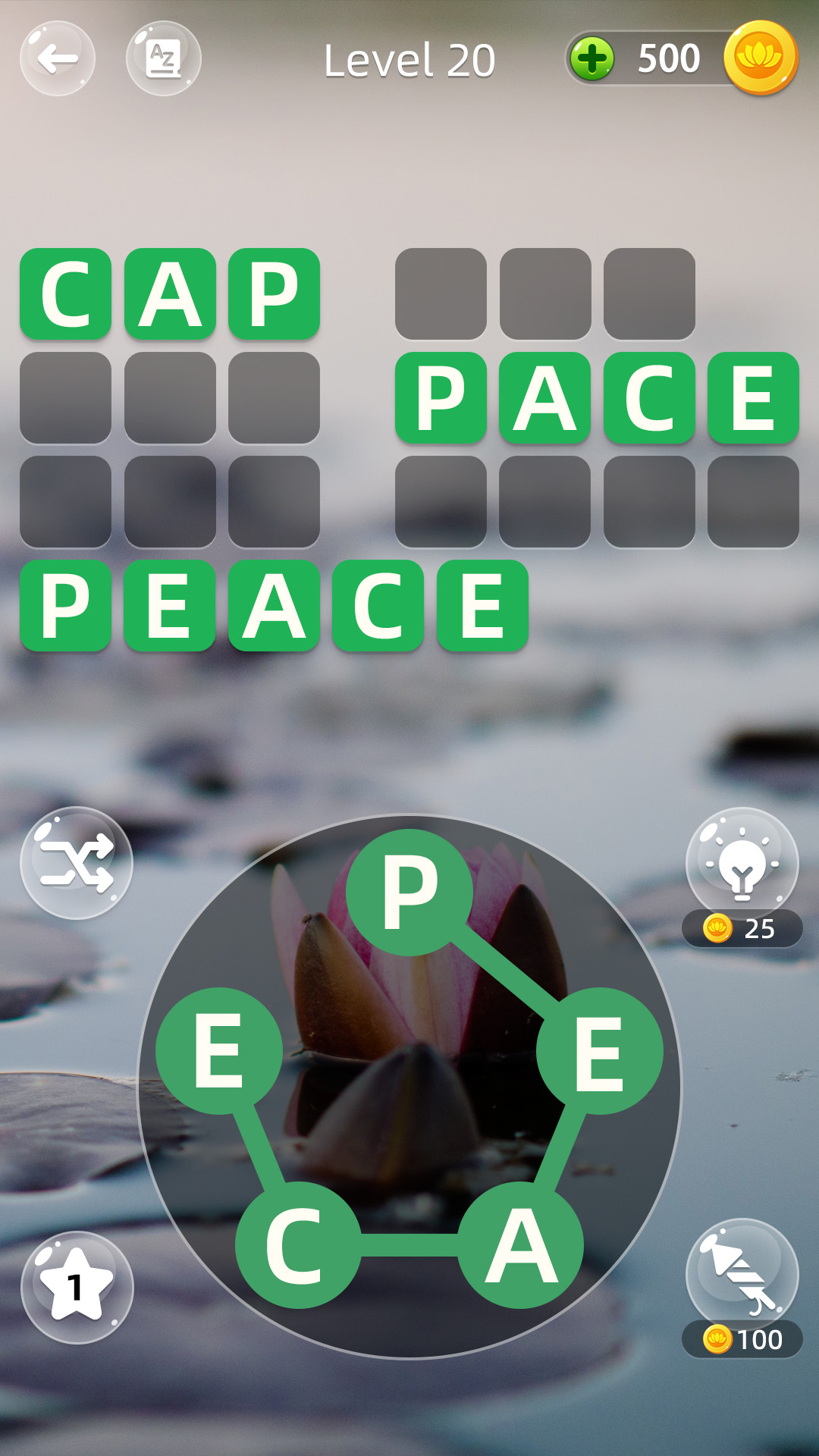 Play Zen Word - Relax Puzzle Game Online for Free on PC & Mobile