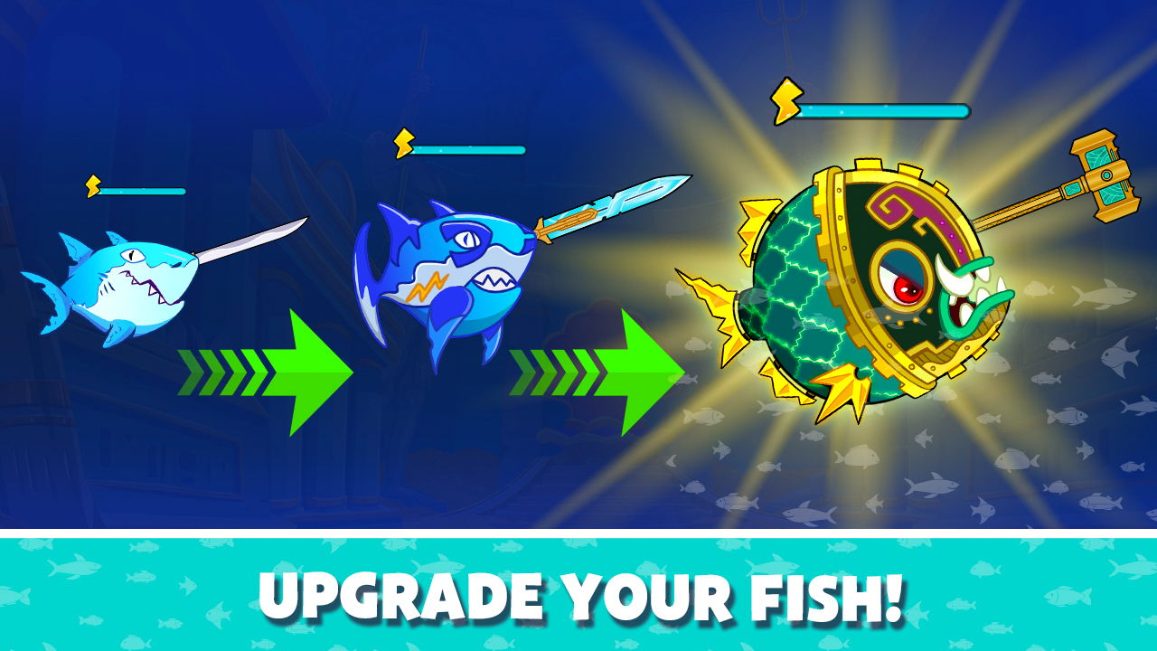 Скачайте и играйте в Fish IO: Be the King на ПК или Mac с (Эмулятор)