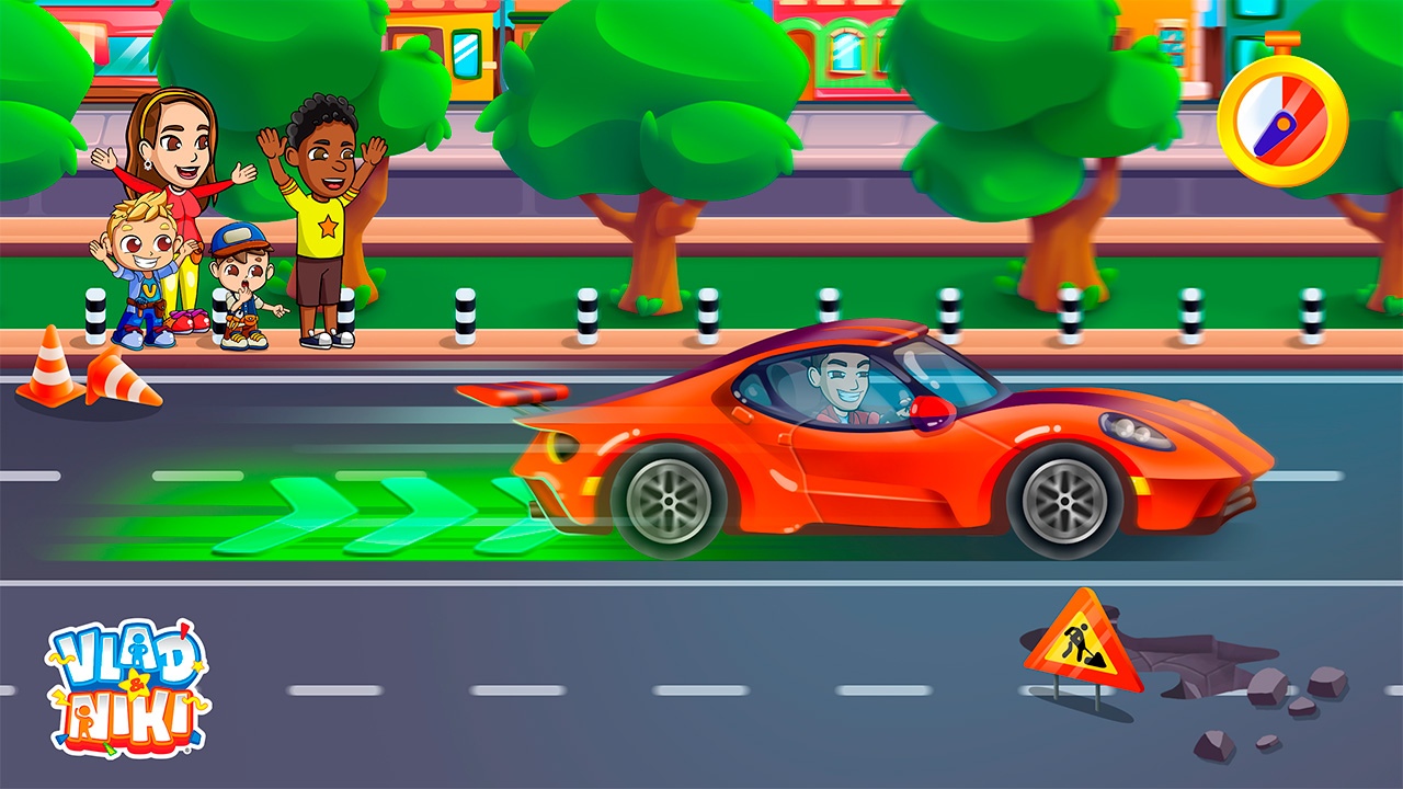 Скачайте и играйте во Vlad and Niki: Car Service на ПК или Mac (Эмулятор)