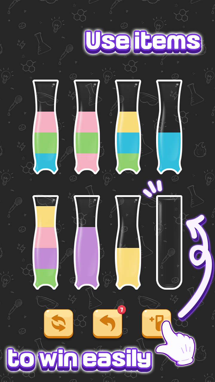 Fun Water Sorting - Jogo para Mac, Windows (PC), Linux - WebCatalog