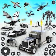 Играй Truck Game - Car Robot Games на ПК