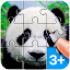 Puzzle Kids Animals & Car. Free jigsaw game!