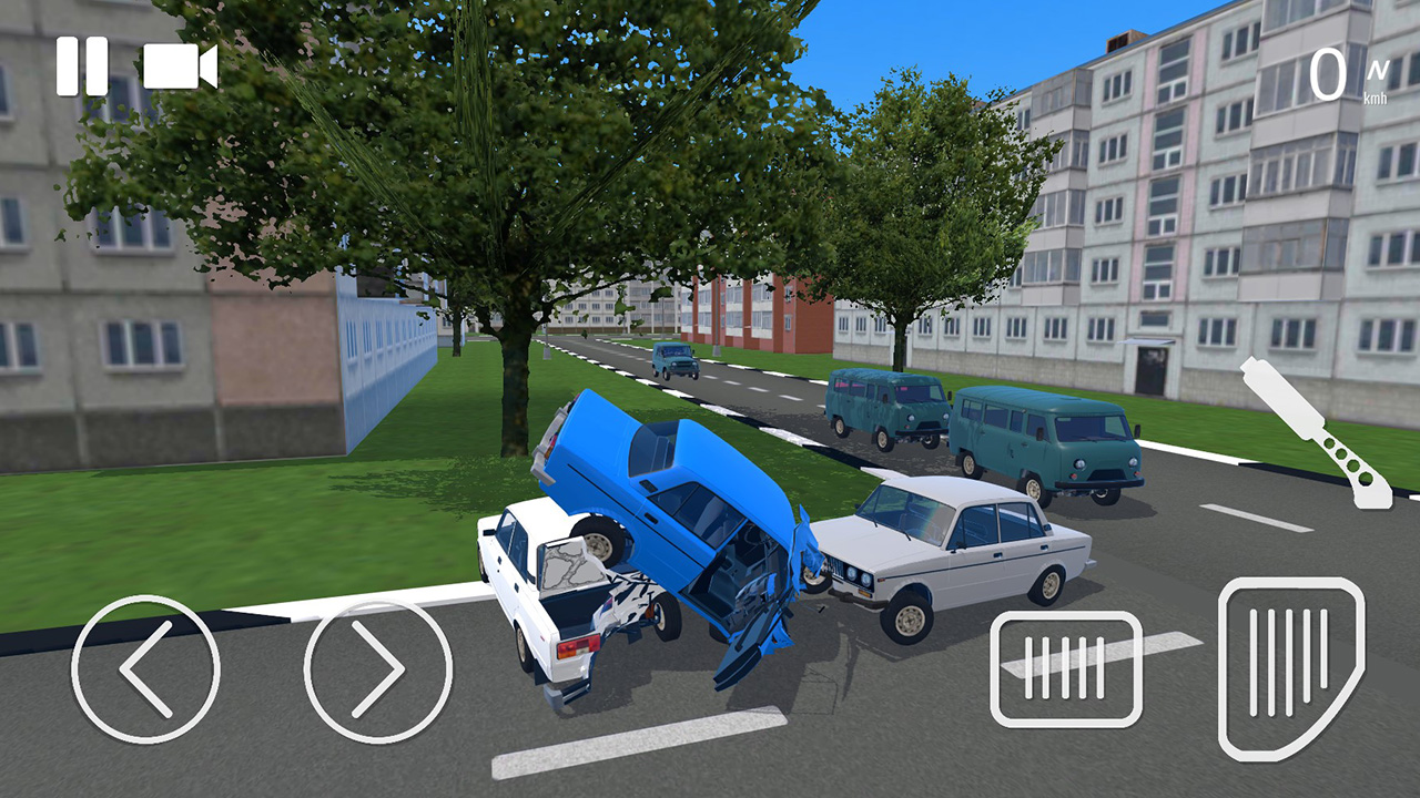 Скачайте и играйте в Russian Car Crash Simulator на ПК или Mac с (Эмулятор)