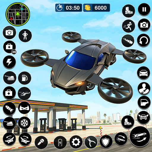 Play Flying Car Simulator- Car Game Online