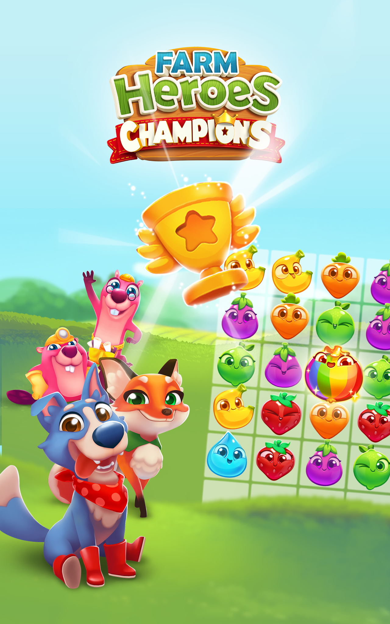 Farm Heroes Champions for Android - Download the APK from Uptodown