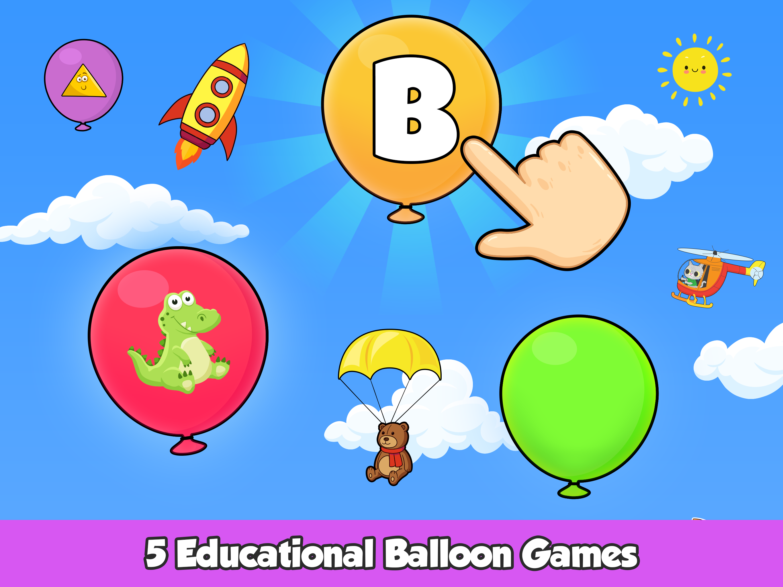 Play Balloon Pop Kids Learning Game Online