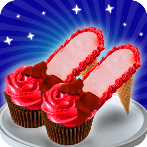 Trò chơi Cupcake Maker giày Stiletto! Tự nấu ăn