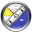 Clinometer  +  bubble level
