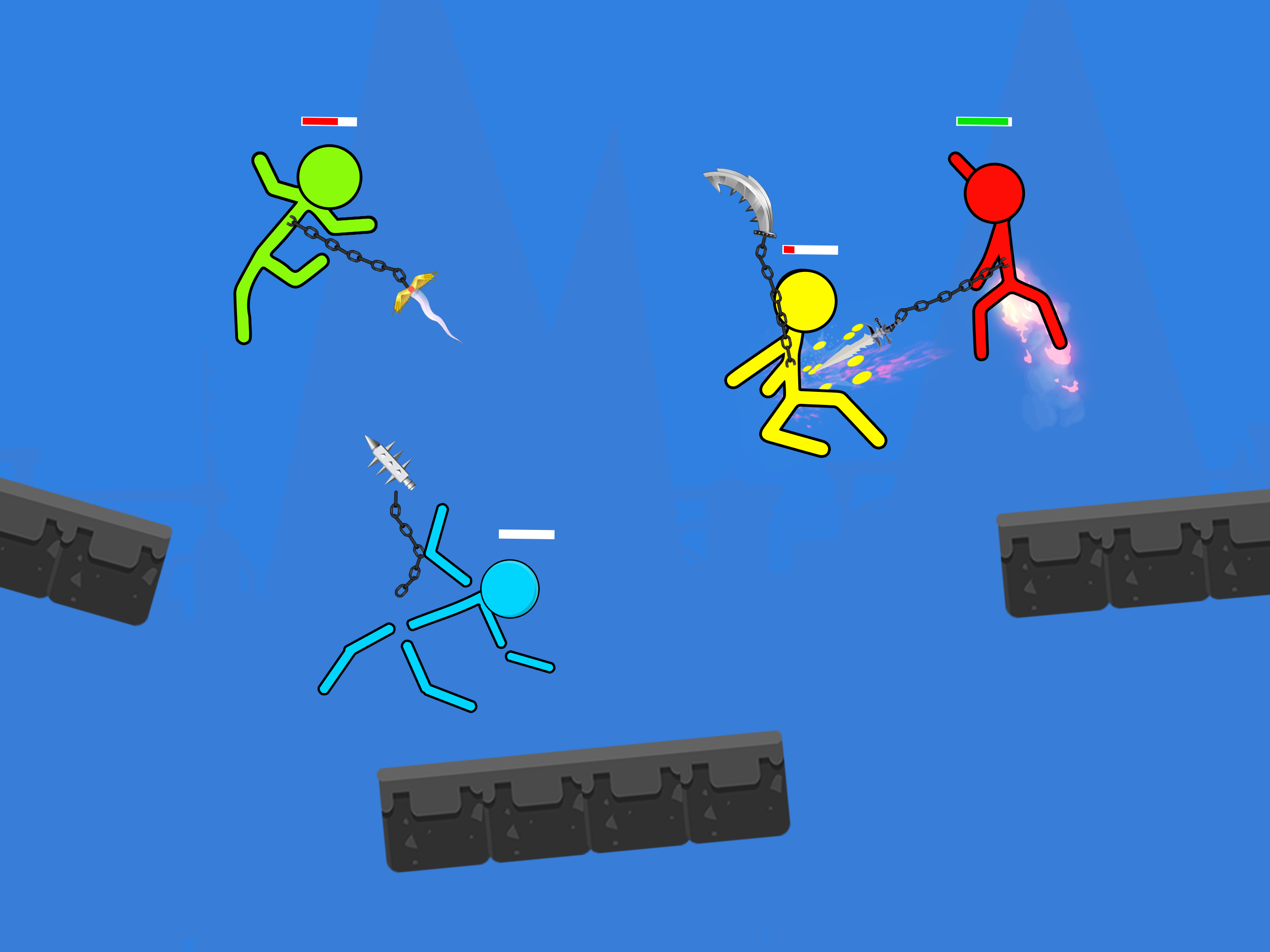 Скачайте и играйте в Stick Hero Stickman Smasher на ПК или Mac (Эмулятор)