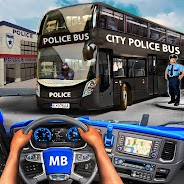 Main Game Bus Simulator Bus Polisi on PC