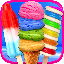 Rainbow Ice Cream & Popsicles