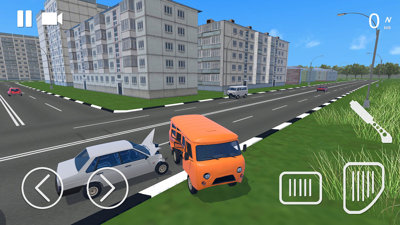 Скачайте и играйте в Russian Car Crash Simulator на ПК или Mac с (Эмулятор)