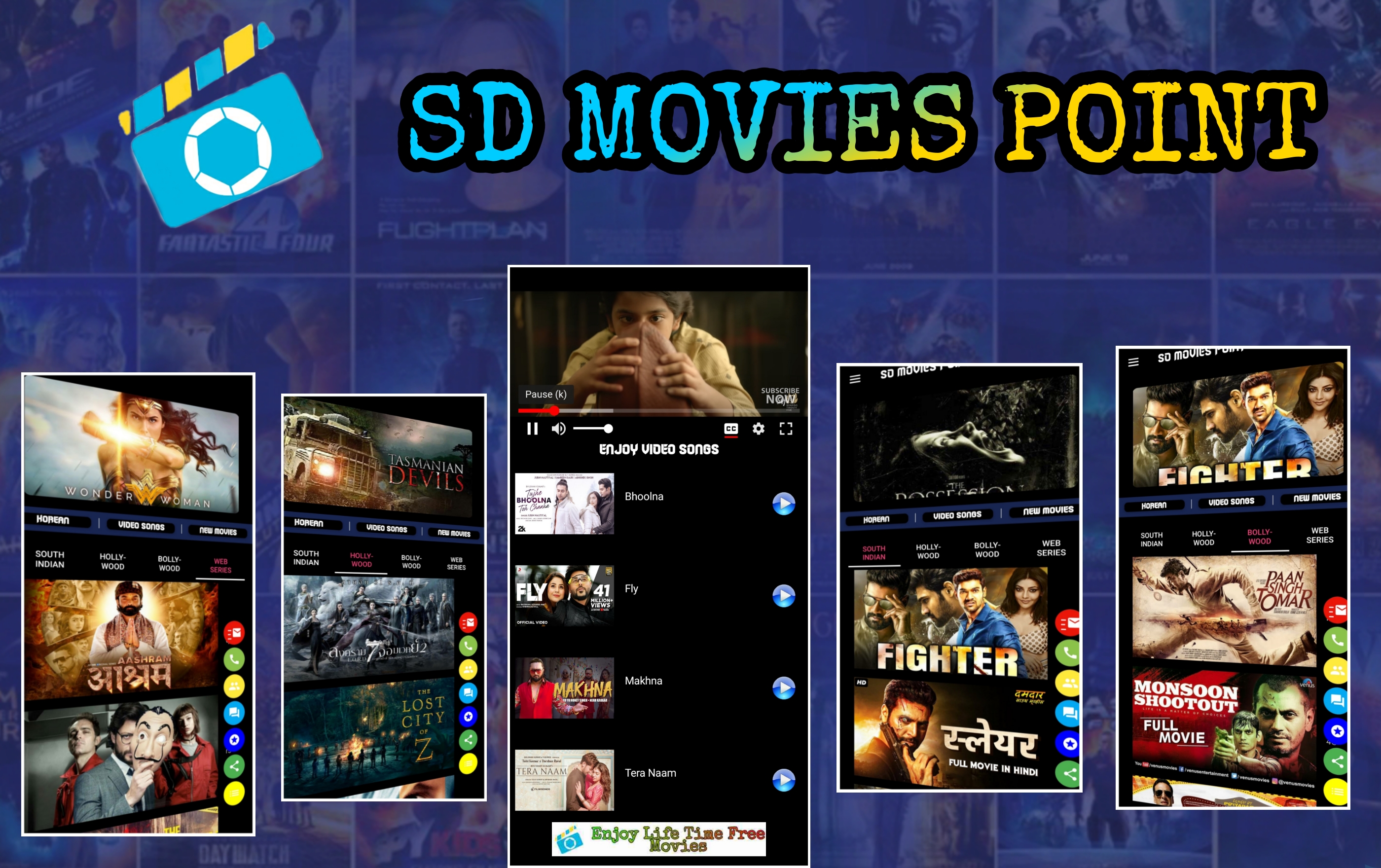 Download and run Sd Movies Point on PC & Mac (Emulator)