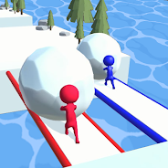 Jogue Snow Race: Snow Ball.IO para PC