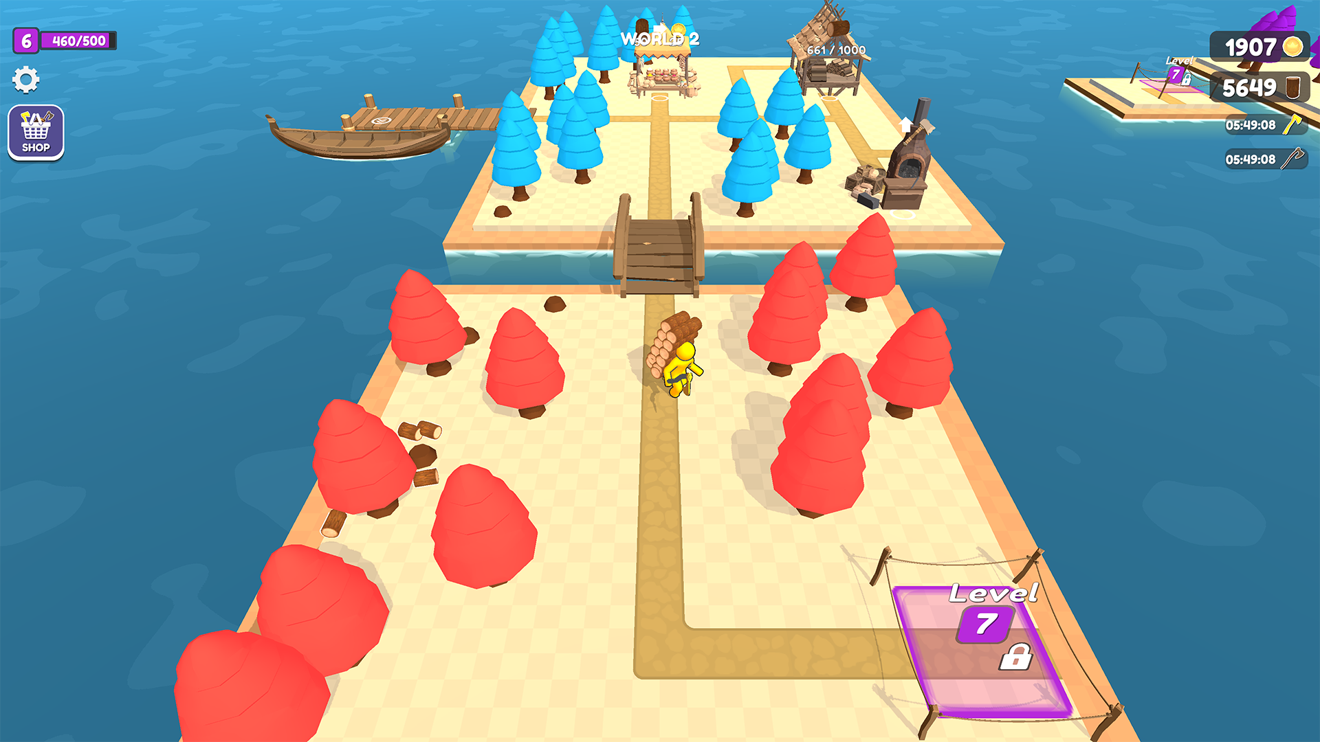 Download & Play Craft Island - Woody Forest on PC & Mac (Emulator)