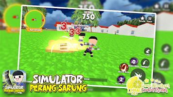 Simulator Perang Sarung 3D Mod Apk 1.0.5 Unlimited Money Latest Version  Gameplay