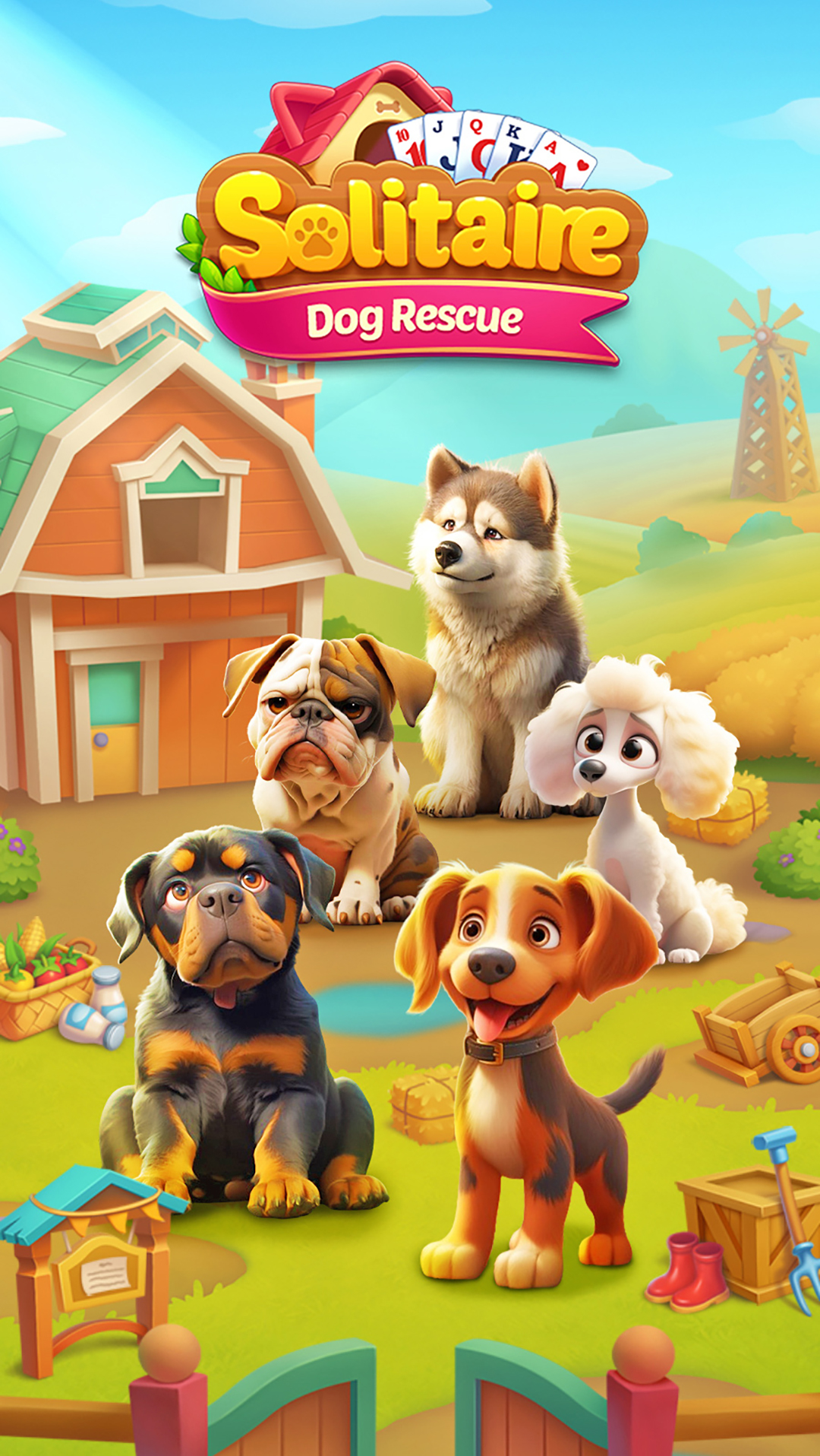 Download and play Solitaire Dog Rescue on PC & Mac (Emulator).