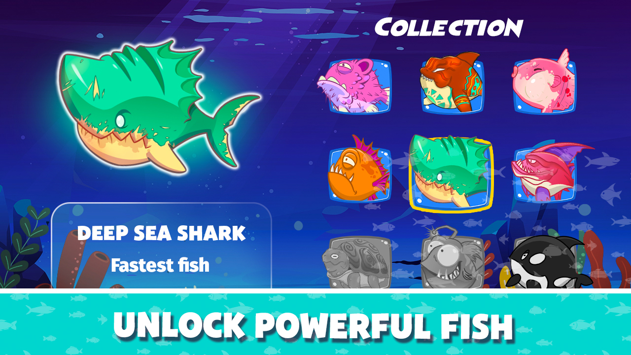 Скачайте и играйте в Fish IO: Be the King на ПК или Mac с (Эмулятор)