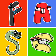 Graj Alphabet Monster Color Battle na PC