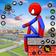 Spiele Spider Stick Hero Prison Break für PC