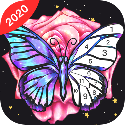 Color divertido: color por número