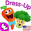 Funny Food DRESS UP games for toddlers and kids!😎