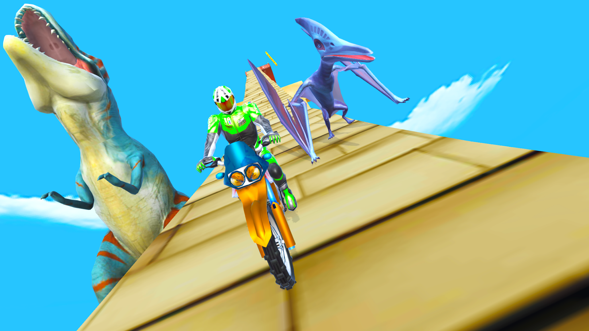 Play Bike Stunt Race 3D Online