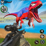 Jogue Dino Hunter 3d: Jogos para PC