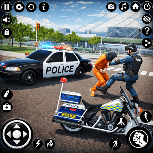 Police Chase Games: Cop Sim 3D