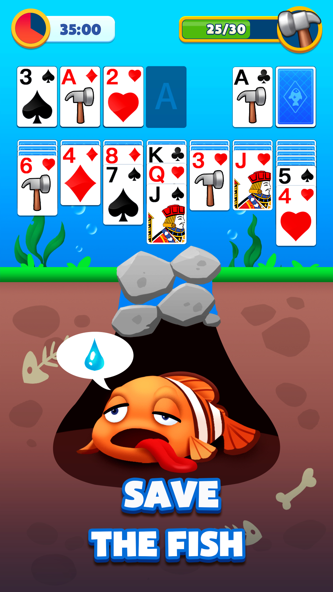 Download & Play Solitaire 3D Fish on PC & Mac (Emulator)