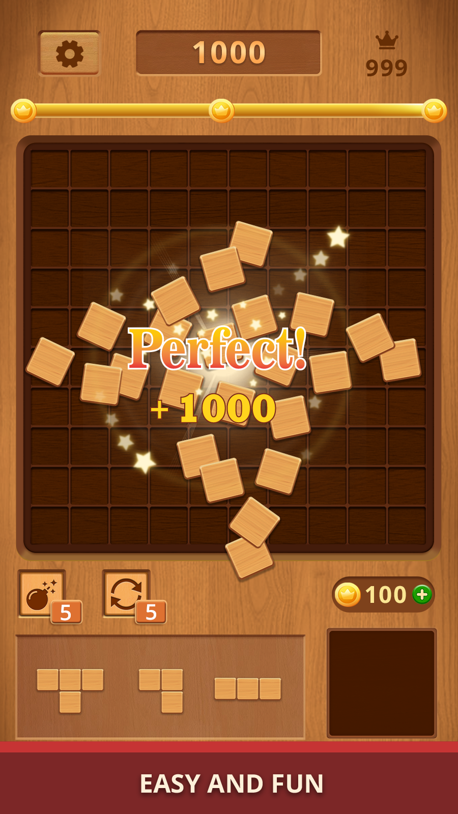 Download and Play Wood Blocks 3D on PC & Mac (Emulator)