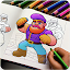 Brawl Stars Coloring Book