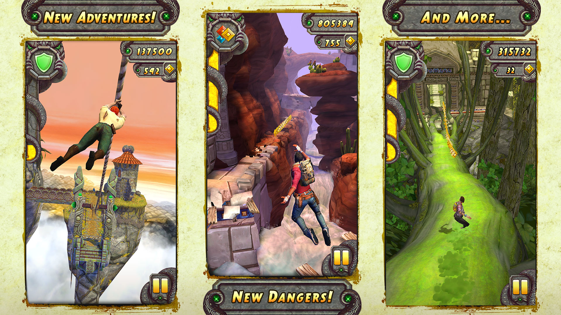 Скачать и играть в Temple Run 2 на ПК или Mac с (Эмулятор)