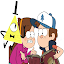 Gravity Falls Pixel Art Color