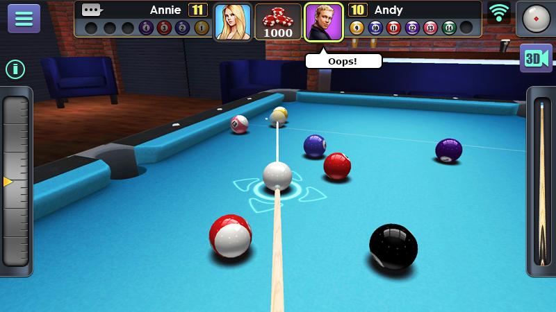 Play 3D Pool Ball Online