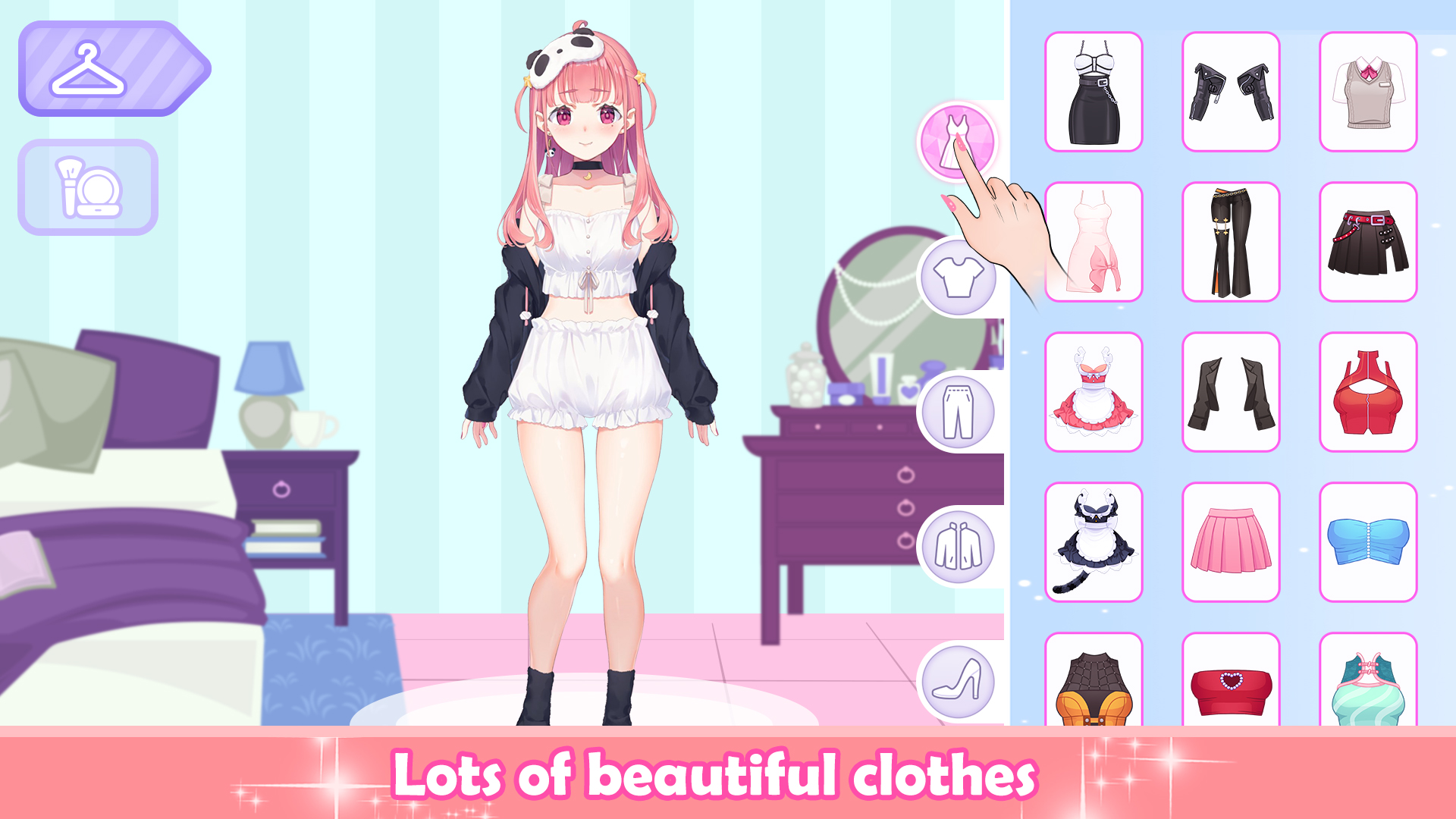 anime fashion dress up games Andrea Maxi Dress – Retrofete main image 0
