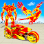 Flying Spy Pigeon Robot Transform Bike Robot Games