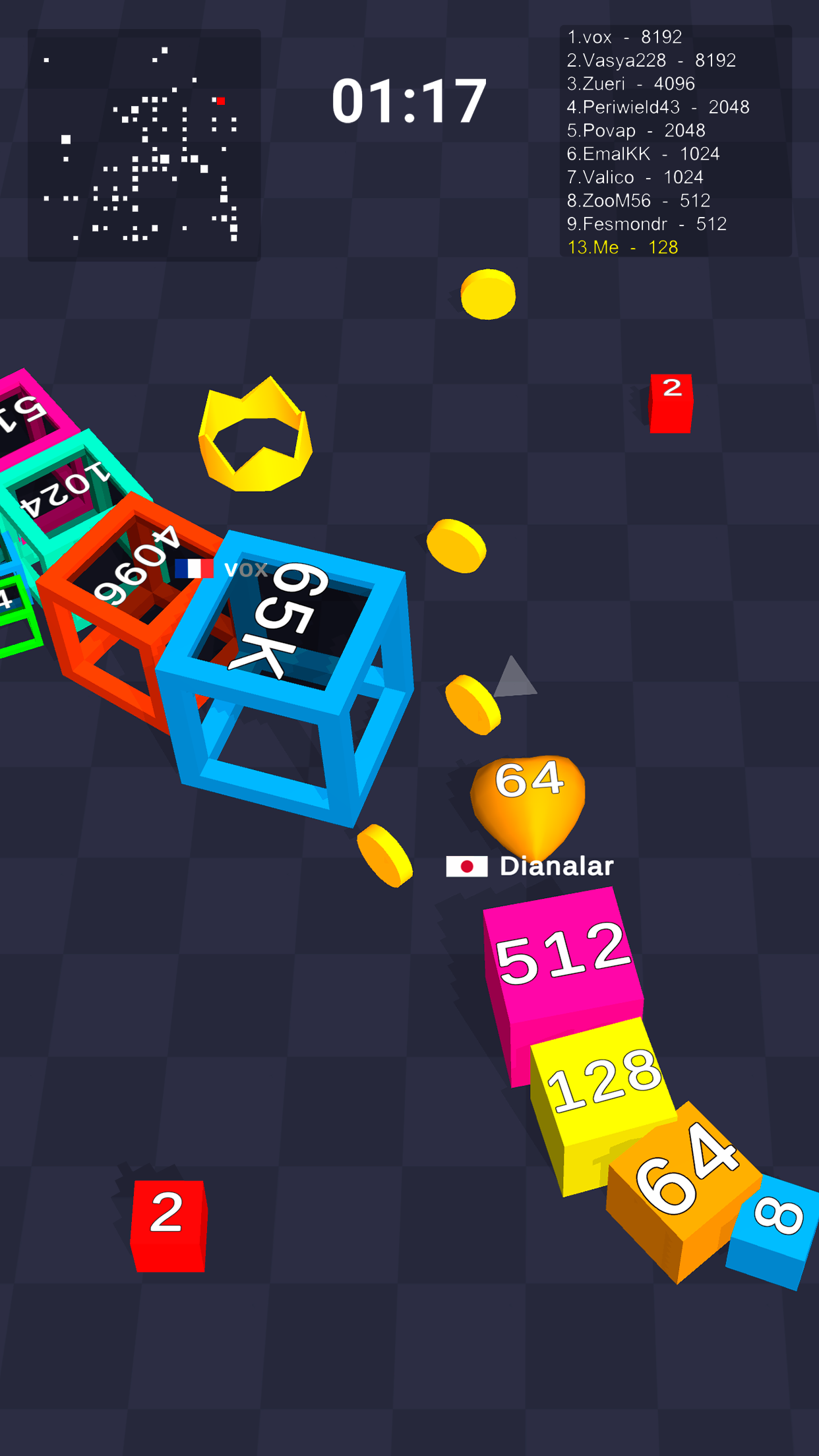 2048.io Cubes Arena - Apps on Google Play