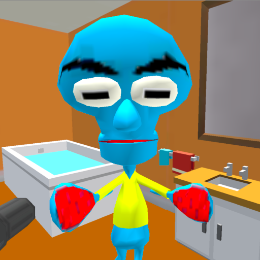 Squid Neighbor. Sponge's Escape