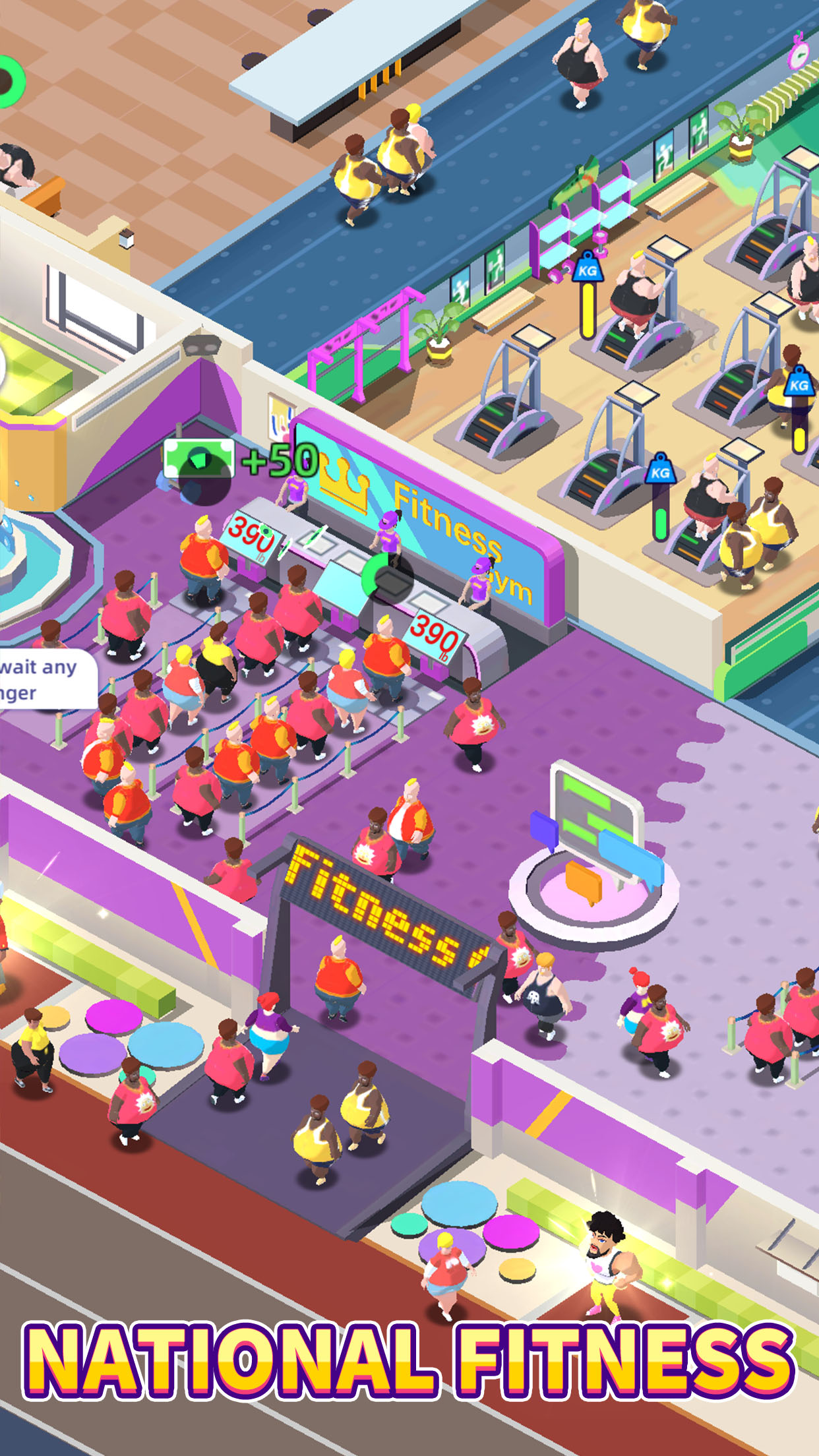 Скачайте и играйте в Fitness Club Tycoon на ПК или Mac с (Эмулятор)