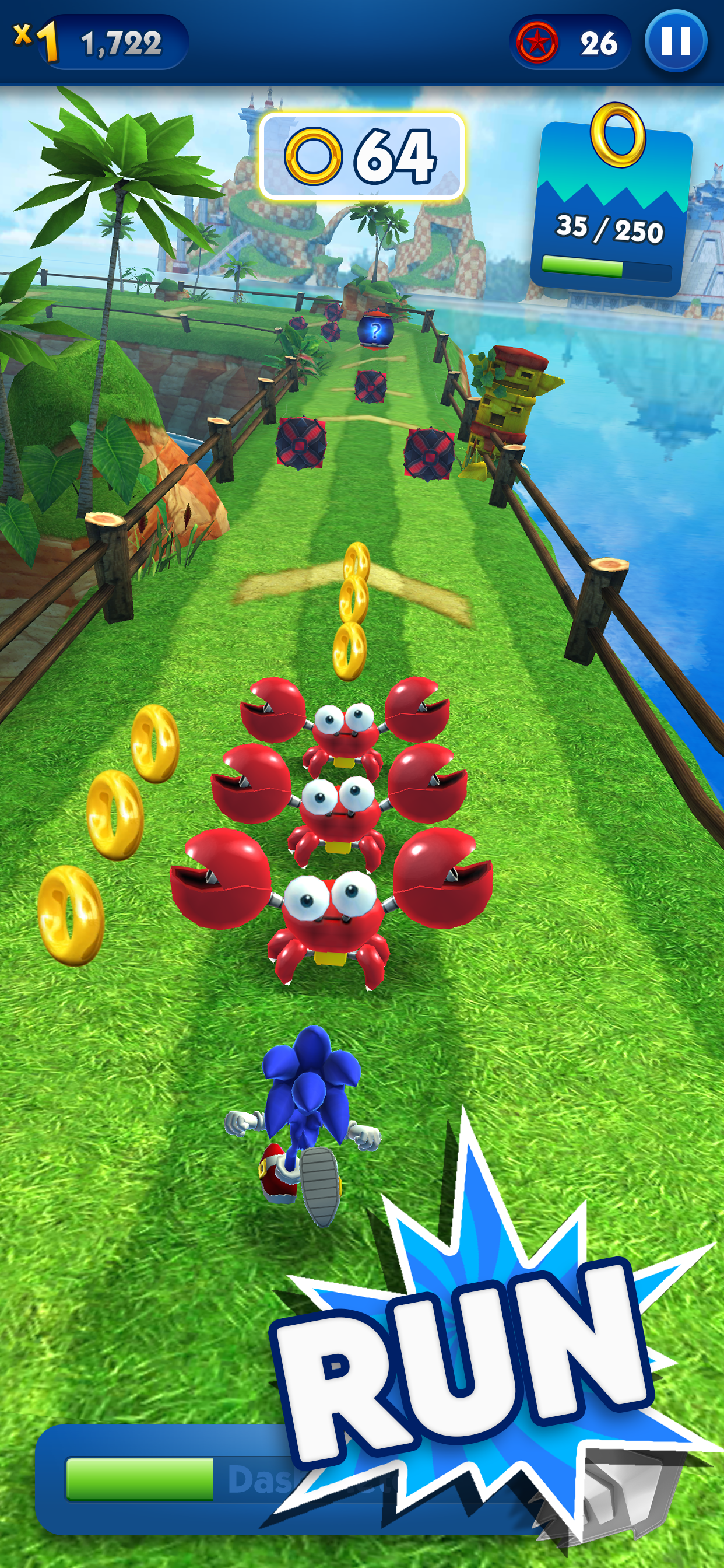 Play Sonic Dash - Endless Running Online