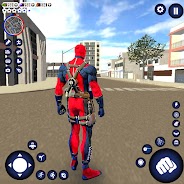 Main Miami Rope Hero Game Spider 3D on PC