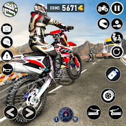 Jogue Motocross Racing Offline Games para PC