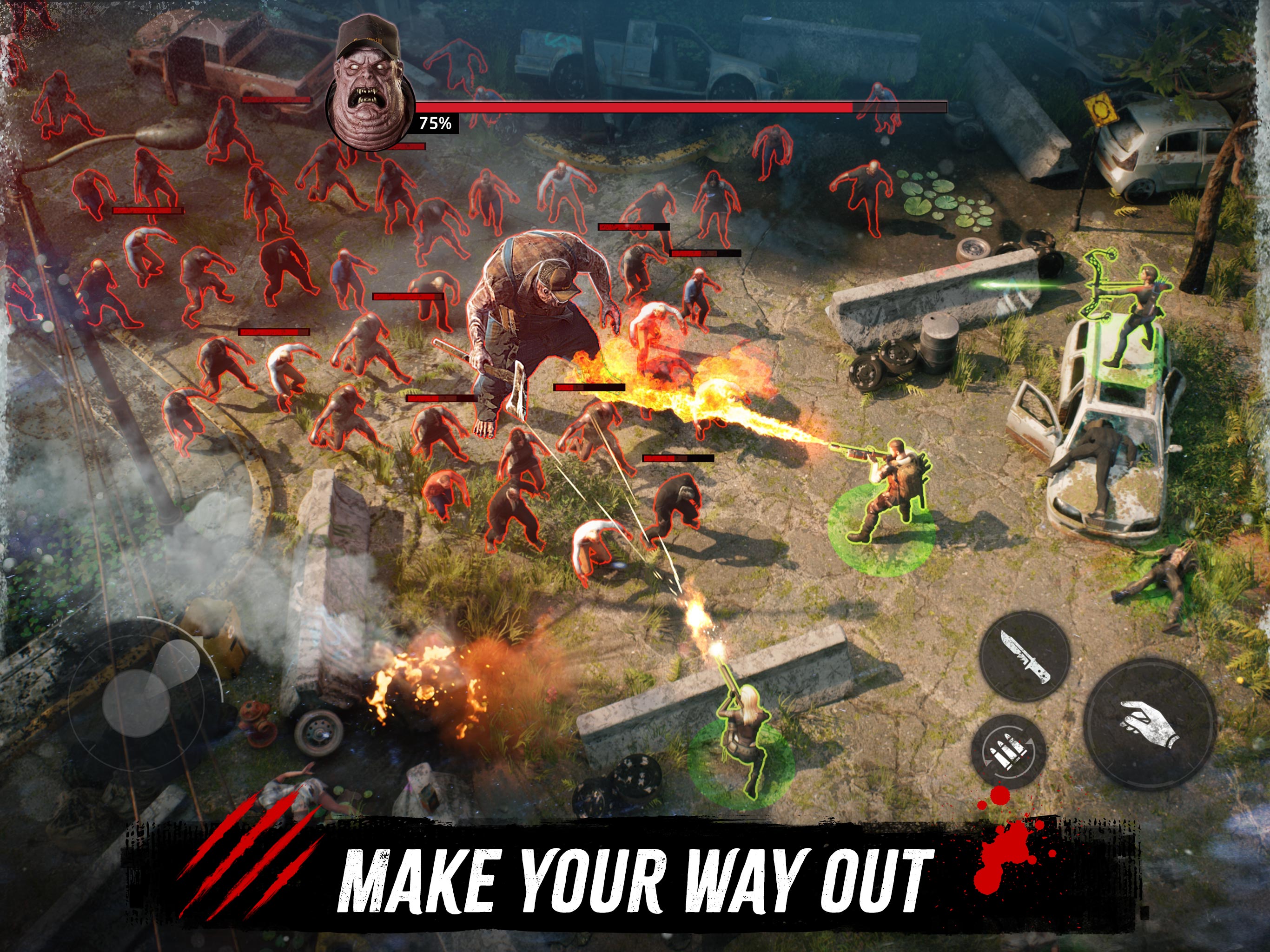 Dead Warfare RPG Gun Zombies Games Android Gameplay