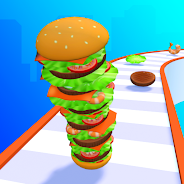 Burger Stack Runner 3D İndirin ve PC'de