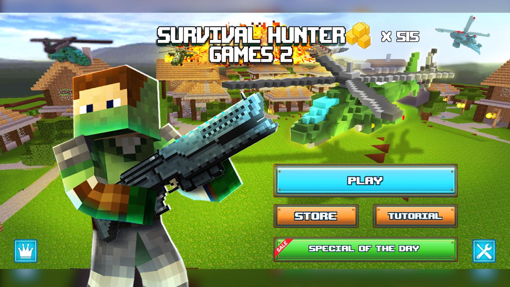 Скачайте и играйте в The Survival Hunter Games 2 на ПК или Mac с (Эмулятор)