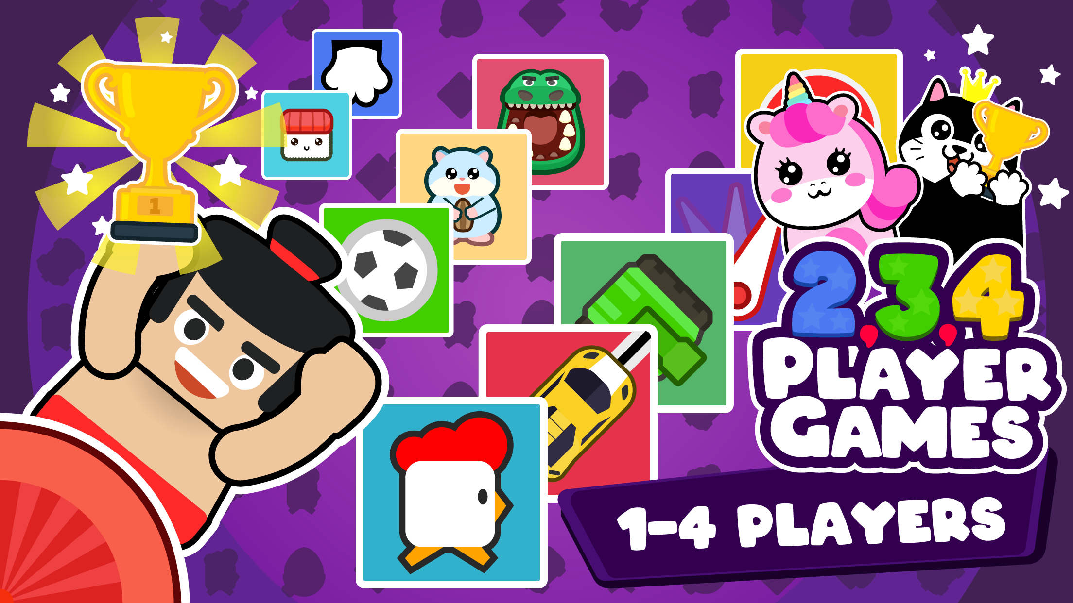 Download play stickman party 1 2 3 4 player games free on pc 